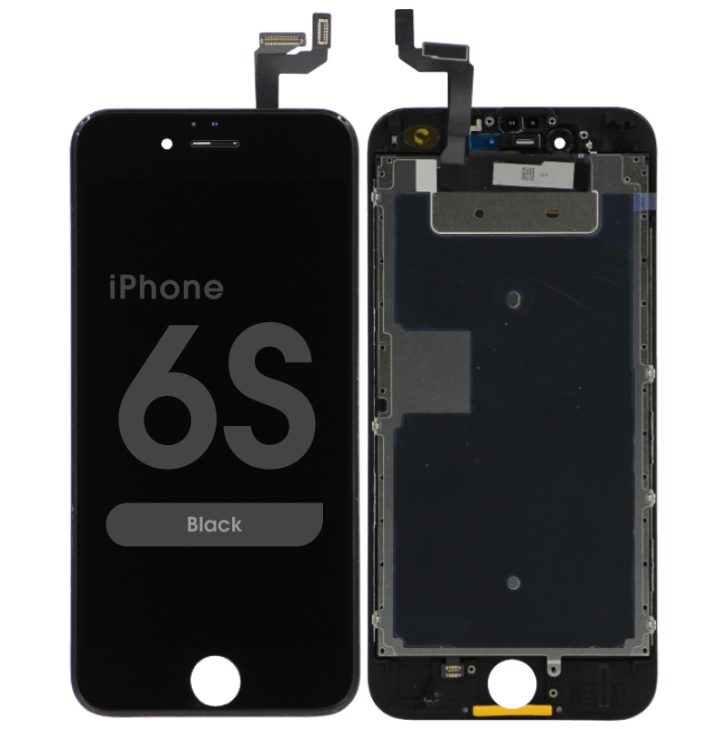 FX5 LCD Panel Screen and Digitizer Assembly, Black, for iPhone 6S