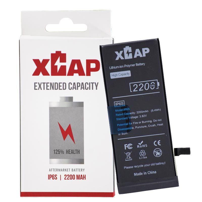 XCAP-Extended Capacity Battery for iPhone 6S - Injured Gadgets